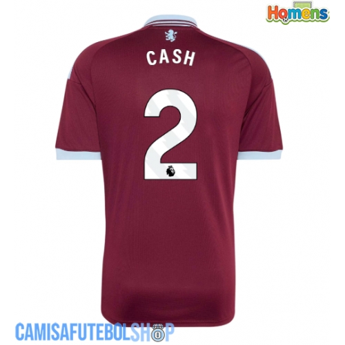Camisa de time de futebol Aston Villa Matty Cash #2 Replicas 1º Equipamento 2026-27 Manga Curta